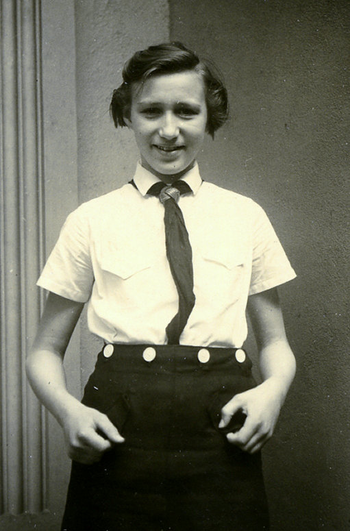 Karin Johler in BDM-Kluft1938