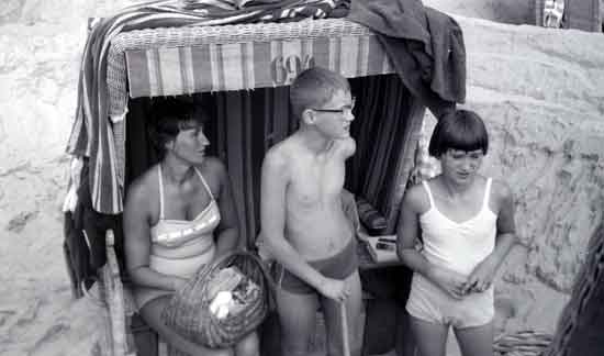 Am Strandkorb