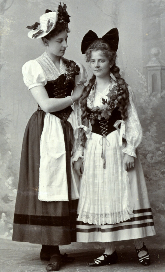 Elwine Lampe mit Franziska Maass